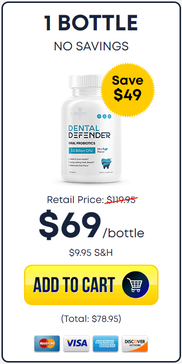 Buy Dental Defender 1 Bottle